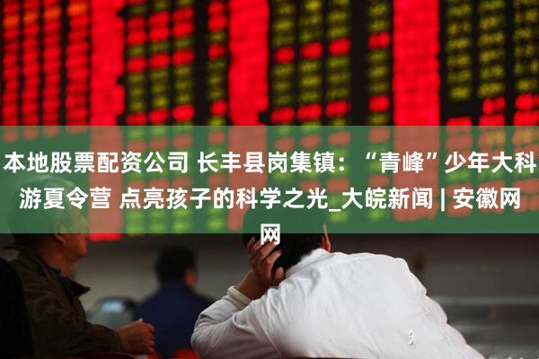 本地股票配资公司 长丰县岗集镇：“青峰”少年大科游夏令营 点亮孩子的科学之光_大皖新闻 | 安徽网